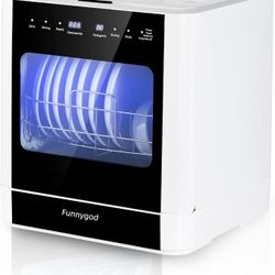 NEW Portable Countertop dishwasher