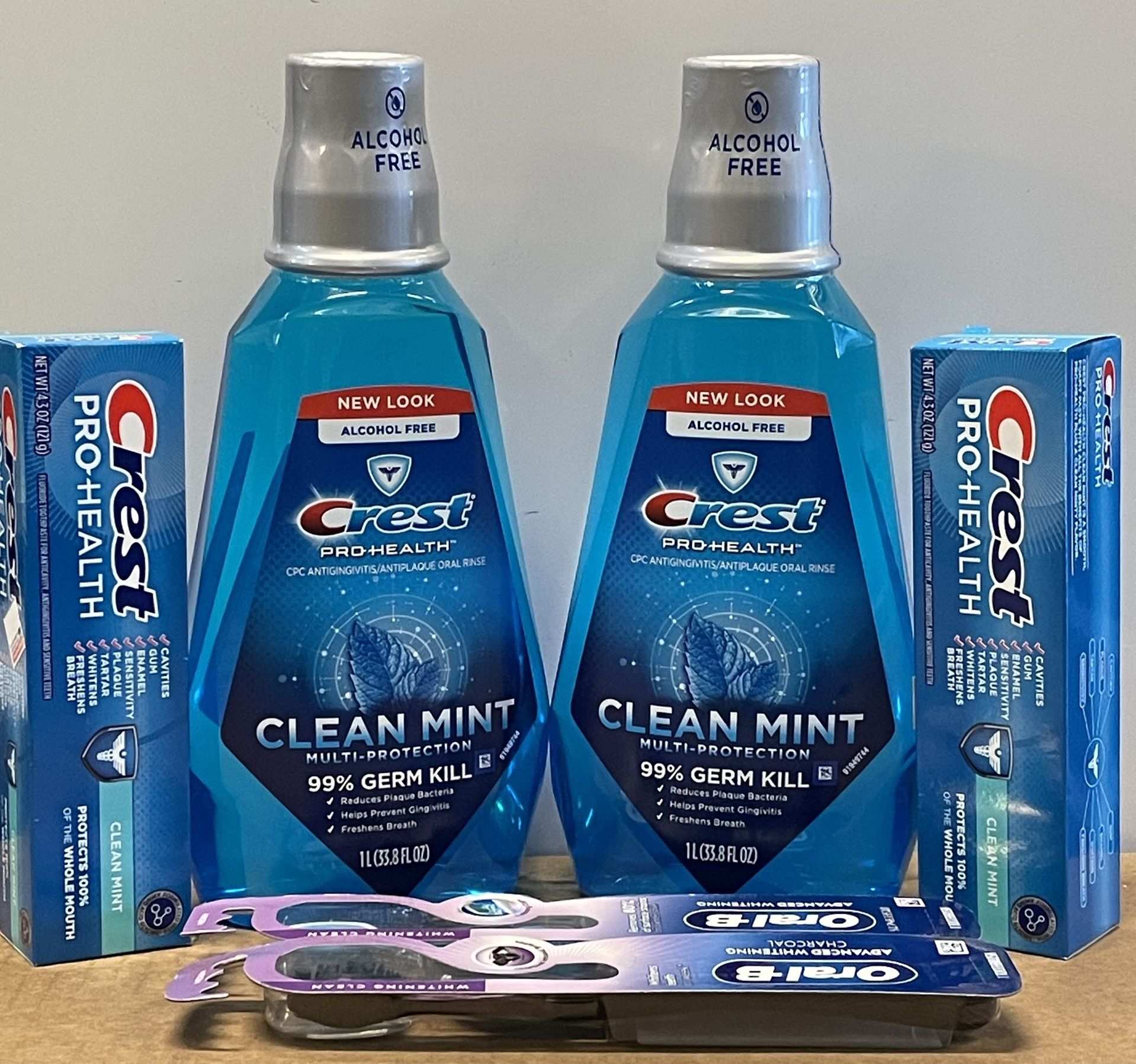 Crest/Oral-B Pro-Health Oral Care Bundle