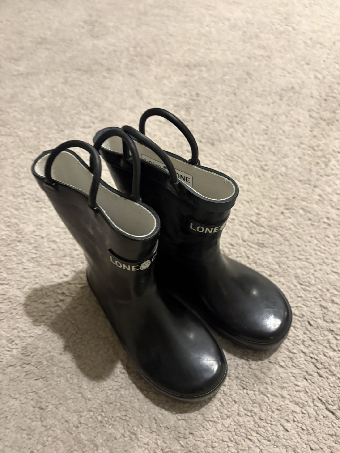 Toddler Size 10 Black Snow Rain Boot