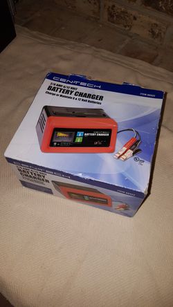 Cen-Tech Manual Charger 6/12V 2/6 Amp 6-1/2 ft. Long Battery Cables  Self-resetting 120V 60322 for Sale in Tumwater, WA - OfferUp