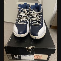 VNDS JORDAN 12 OBSIDIAN SIZE 8.5
