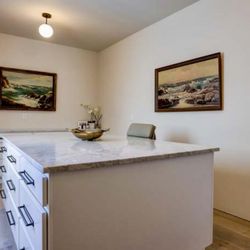 Large Marble Slab - Gray And White 