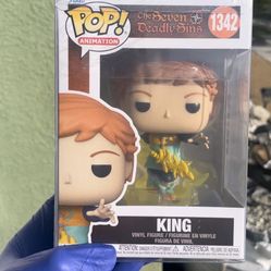 King! Seven deadly Sins Funko Pop