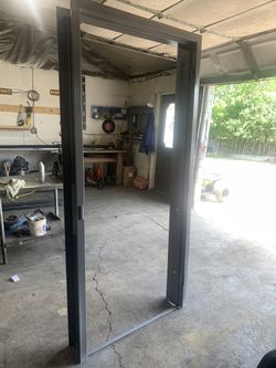 Metal Frame Industrial Frame For Door