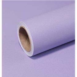 Purple Wallpaper Solid Purple Peel and Stick Wallpaper 15.7"x 1181" 