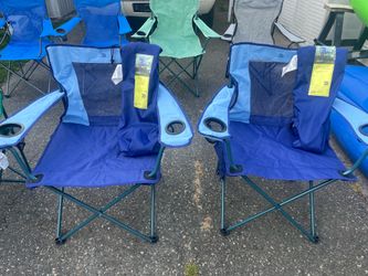 2 Folding Camp Chairs