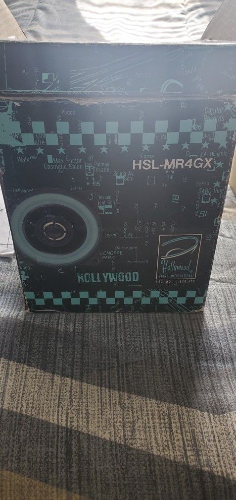 Hollywood Hsl-mr4Gx 4 inch Speakers 