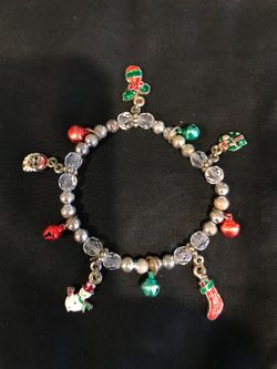 Christmas charm bracelet child’s