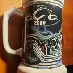 Vintage extra large Orange County Choppers Collectors Beer Stein 