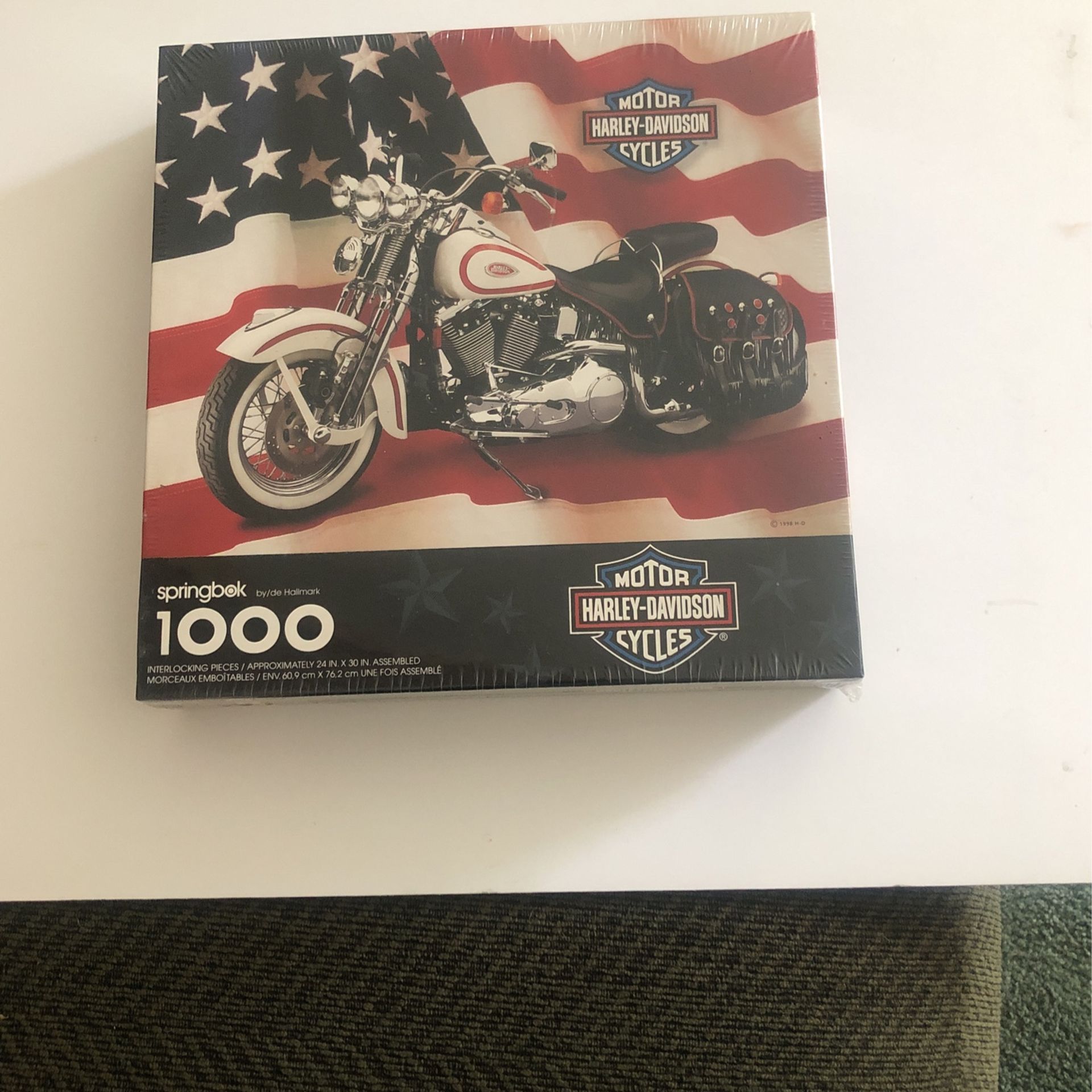 Harley Davidson 1000 Puzzle 