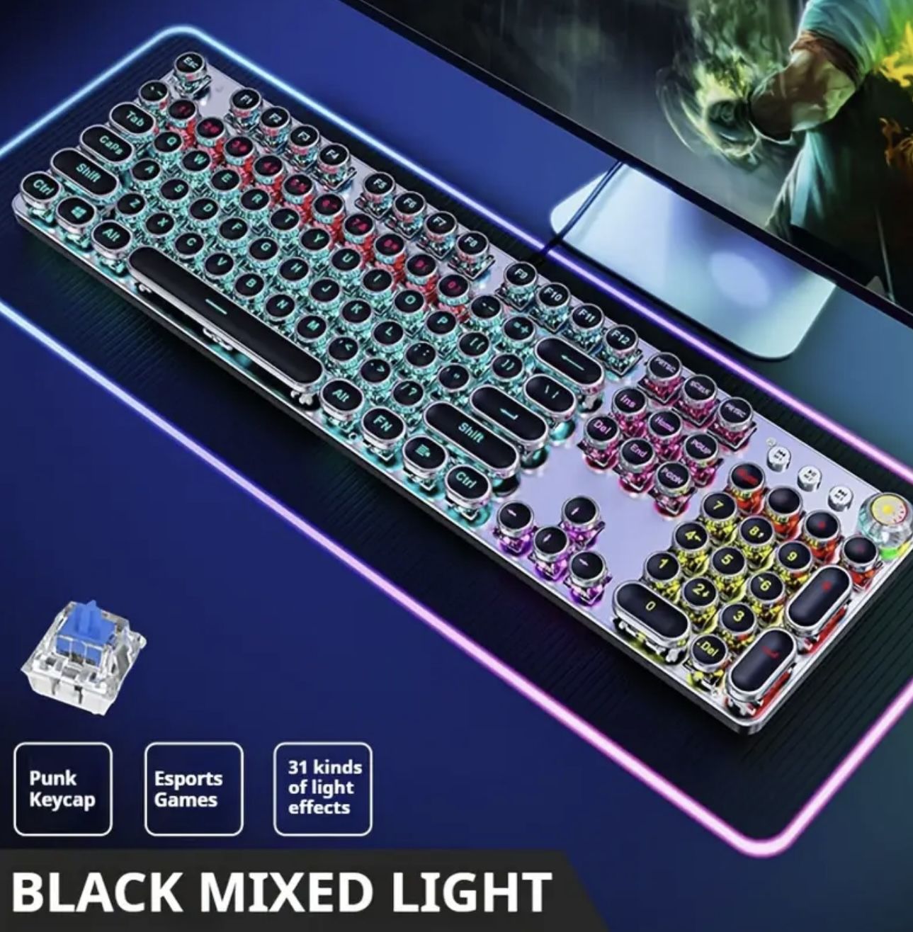 Keyboard (rainbow Light)