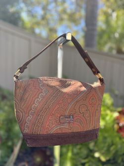 Vintage Etro Paisley Mini Shoulder Bag – Italian Designer
