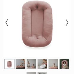 The Snuggle Me Lounger Plus Pink Cover