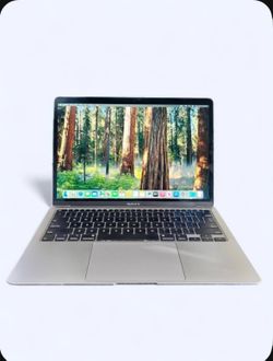 2020 Silver Macbook Air 13.3-inch (256 GB)