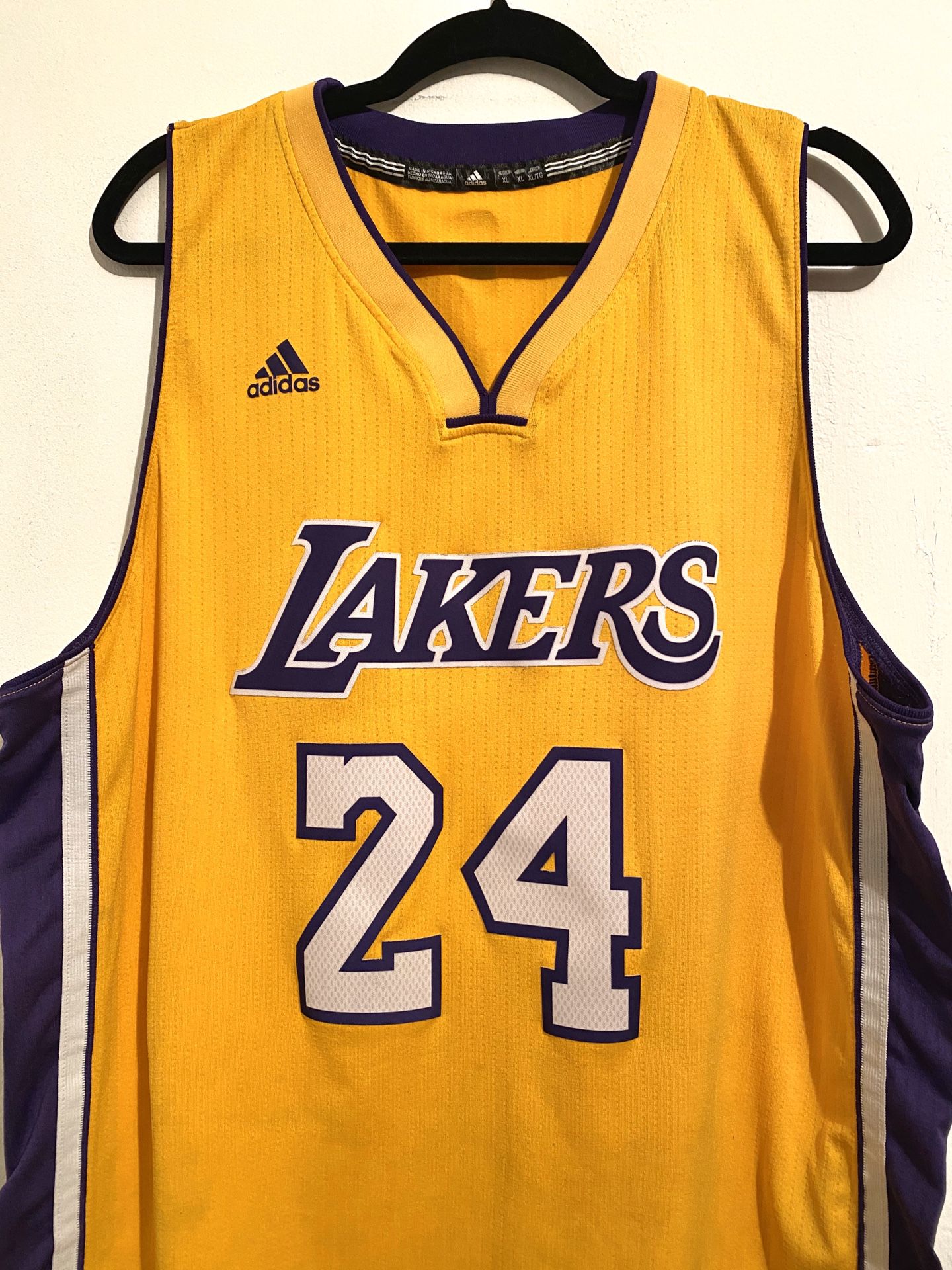 Kobe Bryant Adidas XL 24 Official NBA Jersey