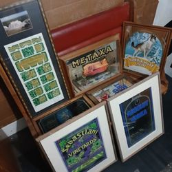 Antique Bar Mirror Pictures 25.00ea