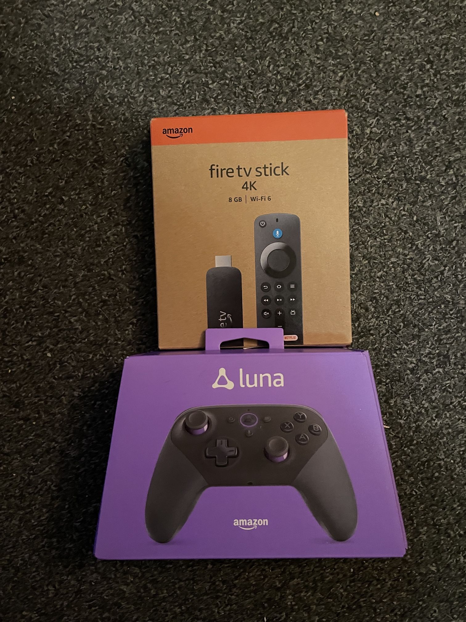 Gaming & Entertainment Luna/Firstick 4k 8GB Wi-fi 6 Fortnite Compatible/Luna Gaming Controller (NEW)