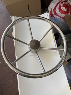 Stainless Boat Steering Wheel