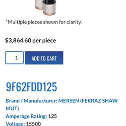 Mersen Fuses New 9F62FDD125