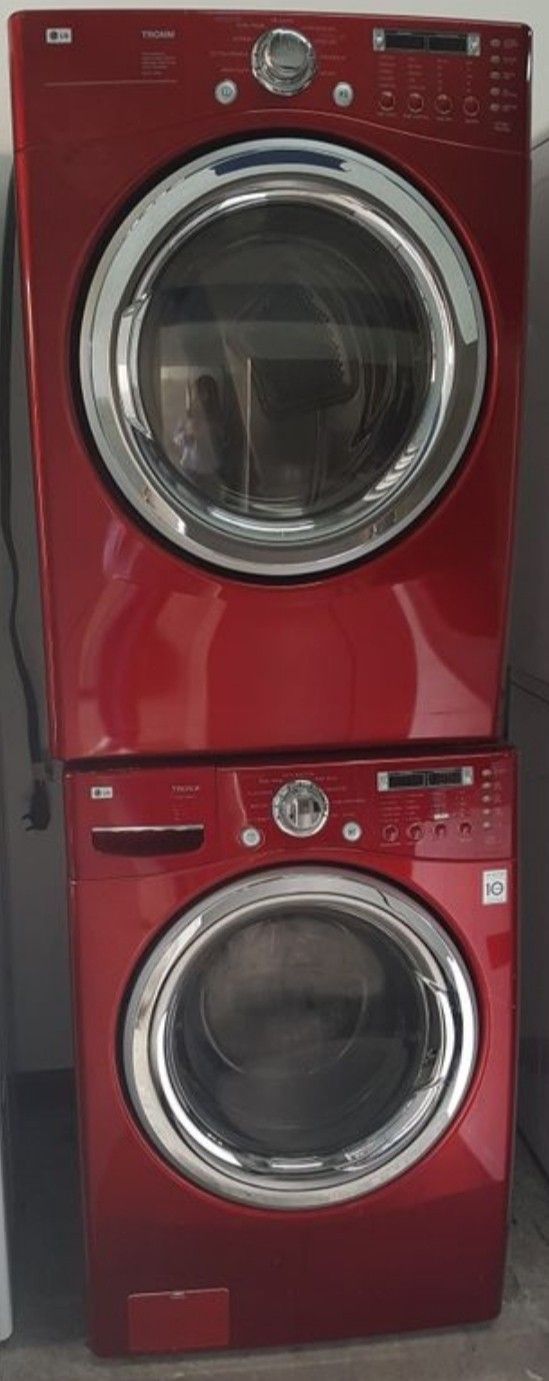 LG TROMM WASHER AND DRYER SET