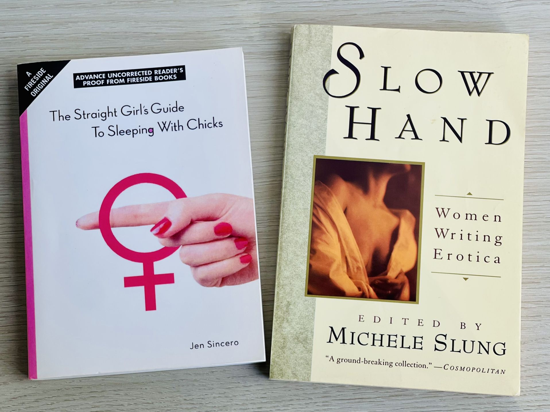 Set Of 2 Books Girls Guide To S-x & Slow Hand 