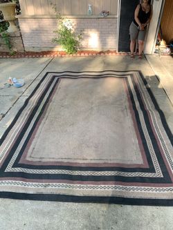 Outside area rug 128”x90”