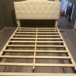 Queen bed headboard