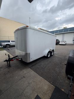 Trailer 7x14 "2010" in excellent condition, 1owner Pulls Amazing 6ft Height Interior Clean Documentation In Hand ✋️ READ DESCRIPTION FIRST, LEA PRIMER