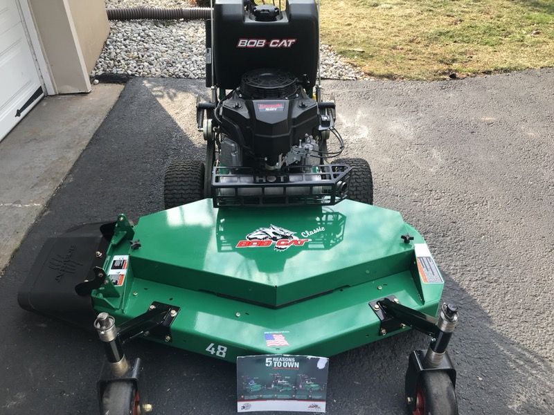 Bobcat 48” belt drive demo mower save $1000!