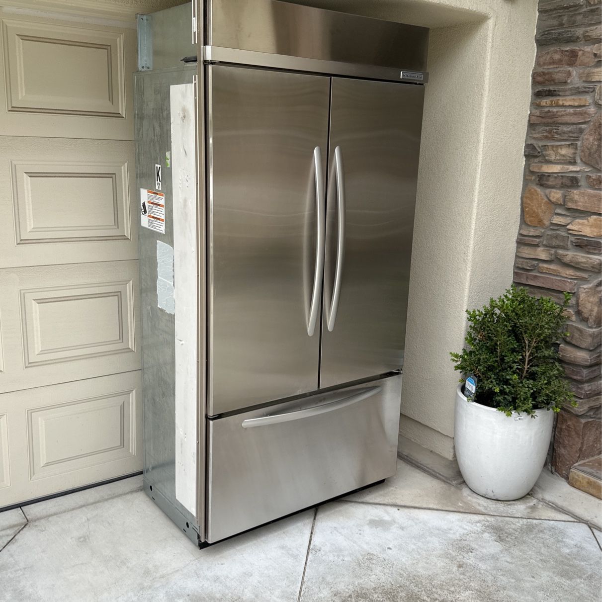 42” Built In Refrigerator-Kitchen Aid