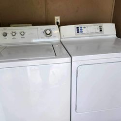Whirlpool Washer and GE Dryer