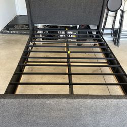 Full Size Bed Frame W/ Box Spring