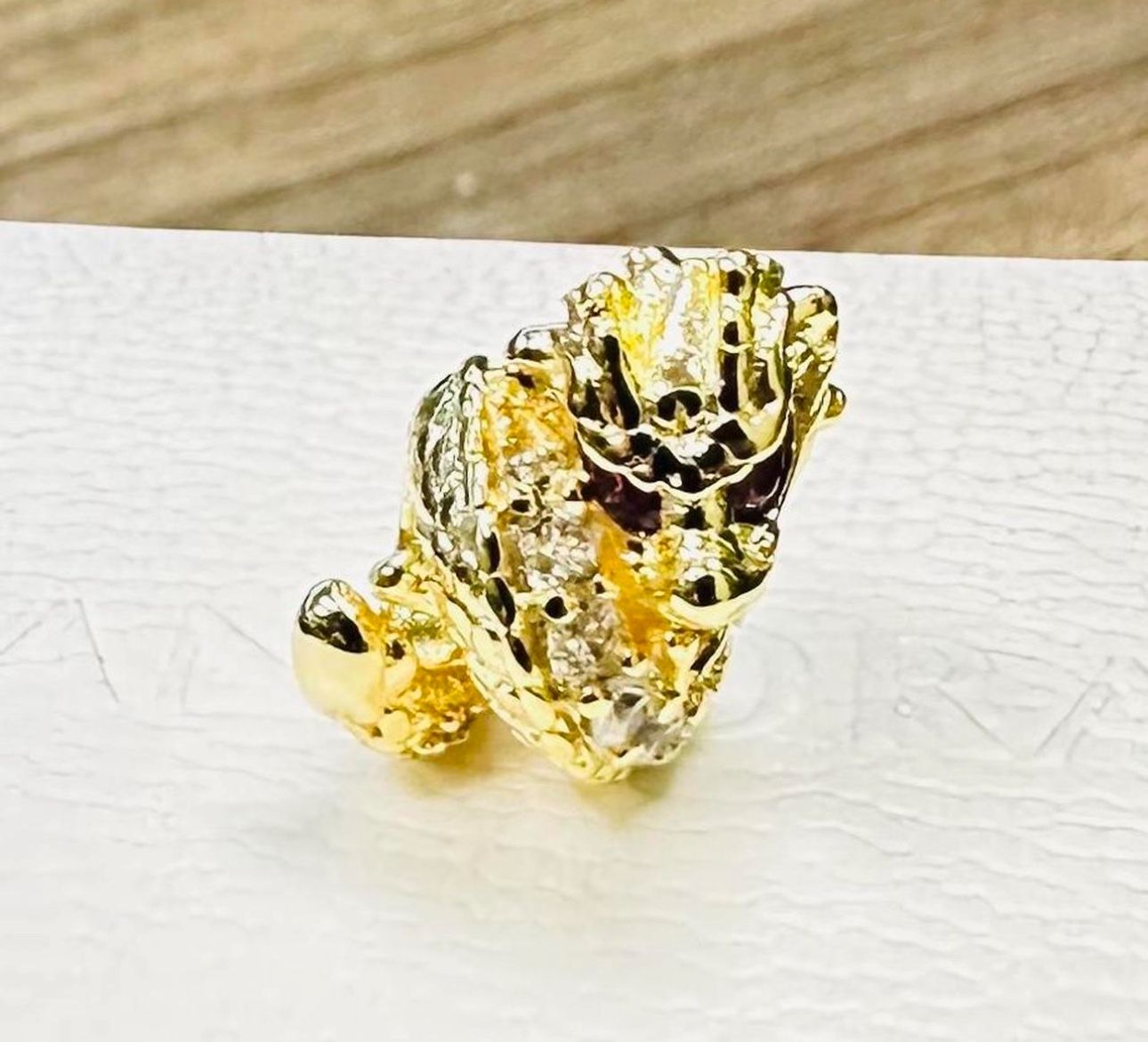 Pandora Shine 14k Gold Plated, Chinese Year of The Dragon Charm #763069C01 ~ FREE Pandora Gift Box + Tag