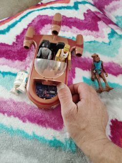 Star Wars Landspeeder Vehicle with Action Figures