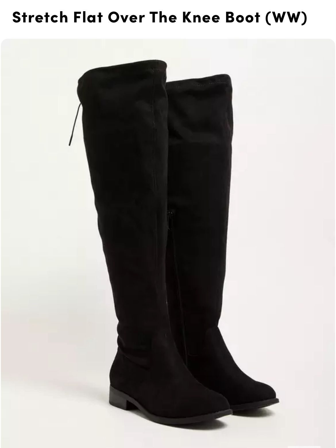 Black Torrid Over The Knee Boots
