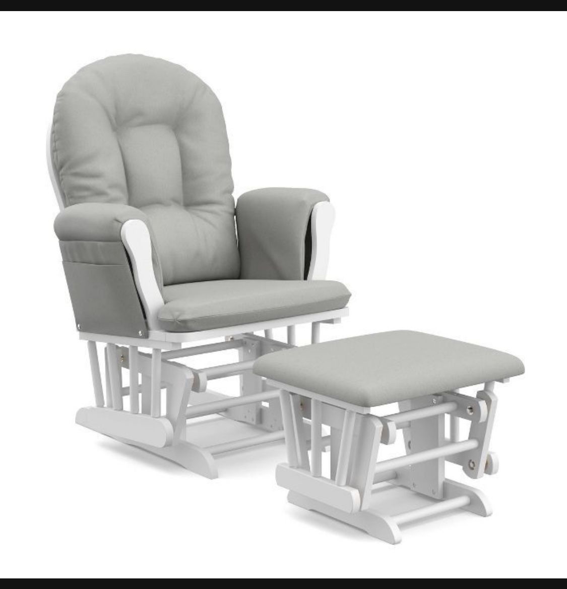 Nursing Chair With Ottoman