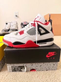 Jordan 4 Fire Red size 9.5