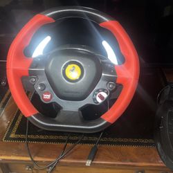 Thrustmaster - Ferrari 458 Spider Racing Wheel for Xbox One -