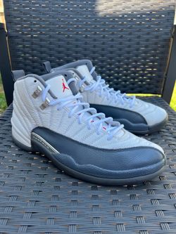 Jordan 12 White Dark Grey