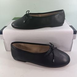 NEW ALDO Joselie Leather Bow Ballet Flat Pillow Walk - size 5