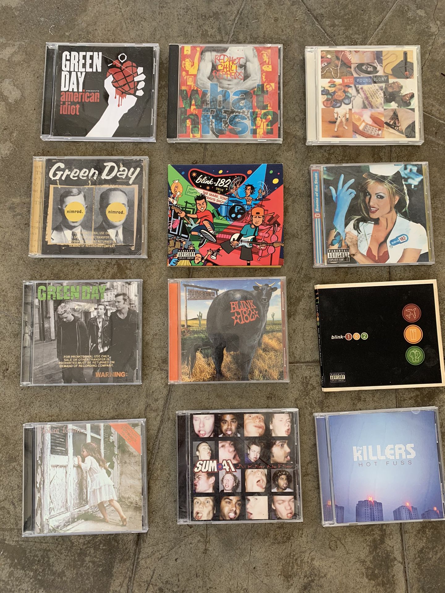 Variety of Pop Punk / Alt Rock CDs ($1 each)