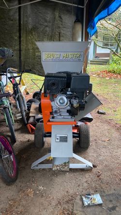 Brush Master chipper shredder by DEK