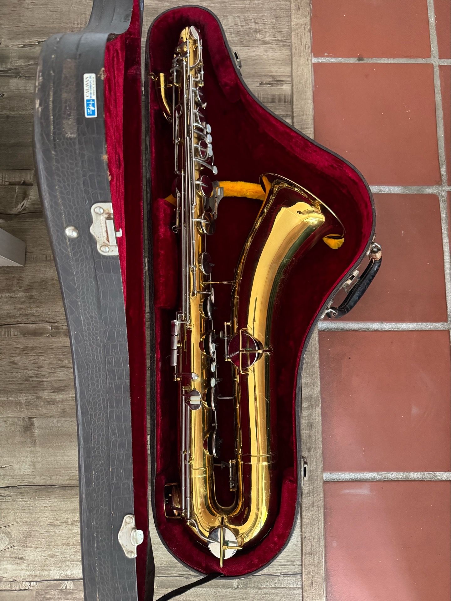 1962 King Cleveland Zephyr Model Baritone Saxophone