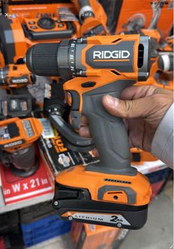 Ridgid 18v brushless drill with battery