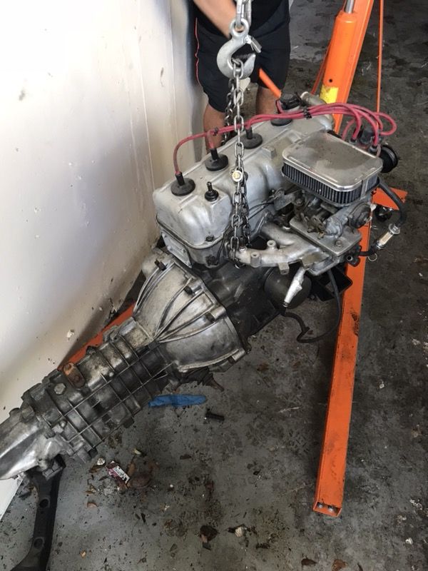 Toyota 3TC Engine and Manual Transmission
