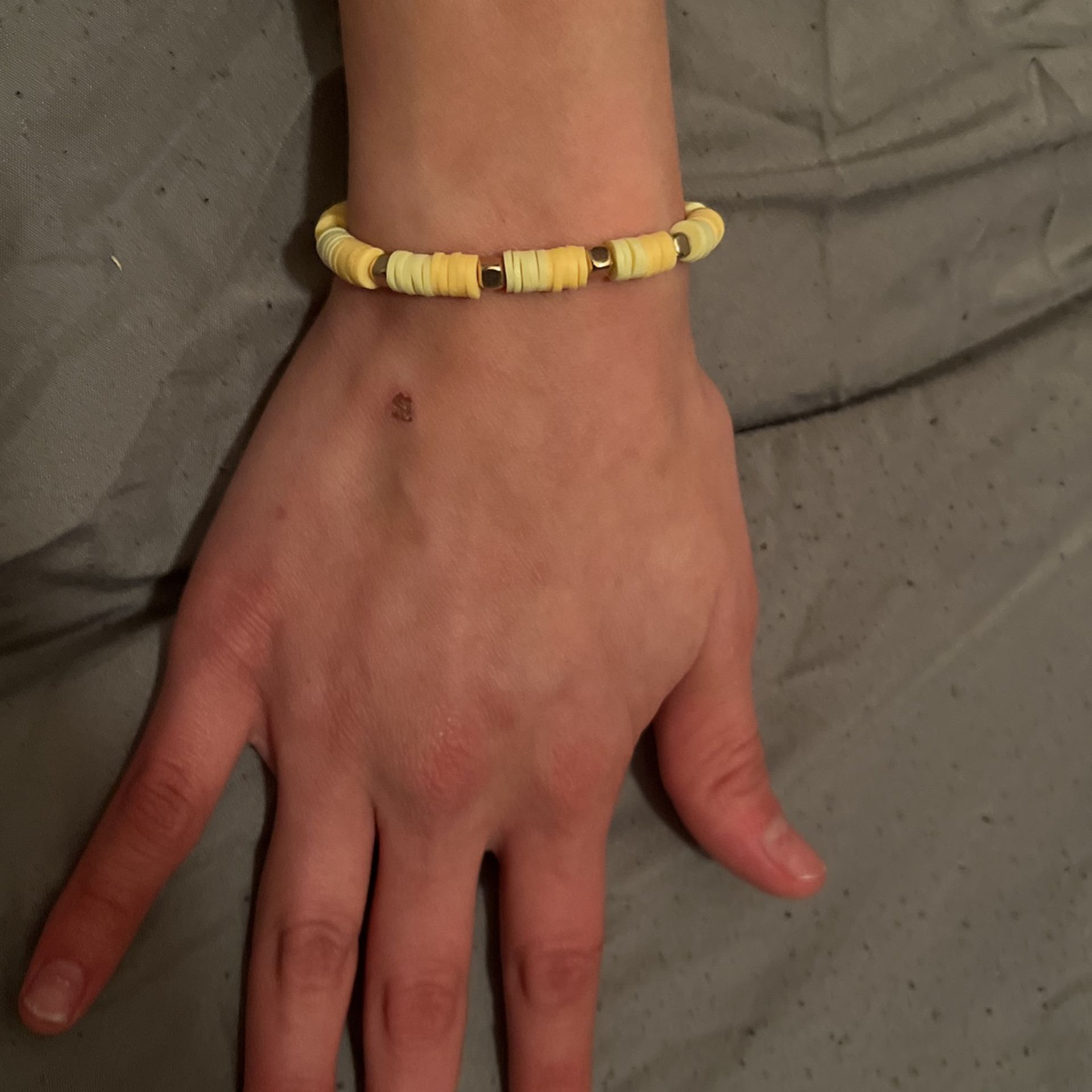 Clay Bead Bracelet