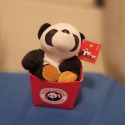 Panda Express Panda Plush In A Chinese Container 