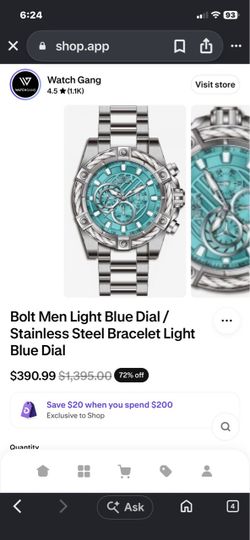 Two invicta watches