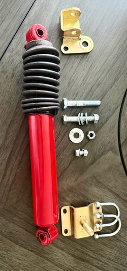 Jeep JL/JT Rock Sport Red Steering Dampener