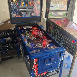 Restored Pinbot Pinball Machine 